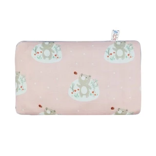 Airy แผ่นรองศีรษะทารก รุ่นเลิฟลี่ใยไผ่ (ขนาด 24x42x1 ซม.)