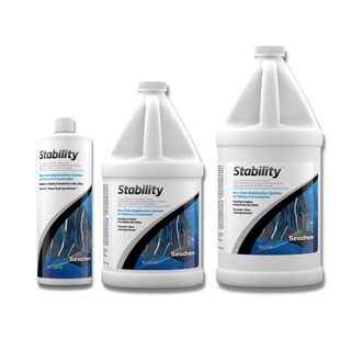 Seachem Stability 1L, 2L, 4L - น้ำยาสำหรับเริ่มตั้งตู้ใหม่ ให้ตู้เซ็ตตัวเร็วขึ้น หรือใช้เมื่อเปลี่ยนน้ำ