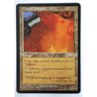 MTG Card Blue Core - Land - City of Traitors 143/143 (Magic: The Gathering - English Proxy Card)