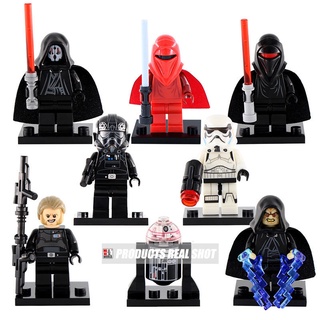 ของเล่นฟิกเกอร์ Darth Nihilus Palpatine Red Guard Shadow Trooper R2D2 Star Wars ขนาดเล็ก X0105