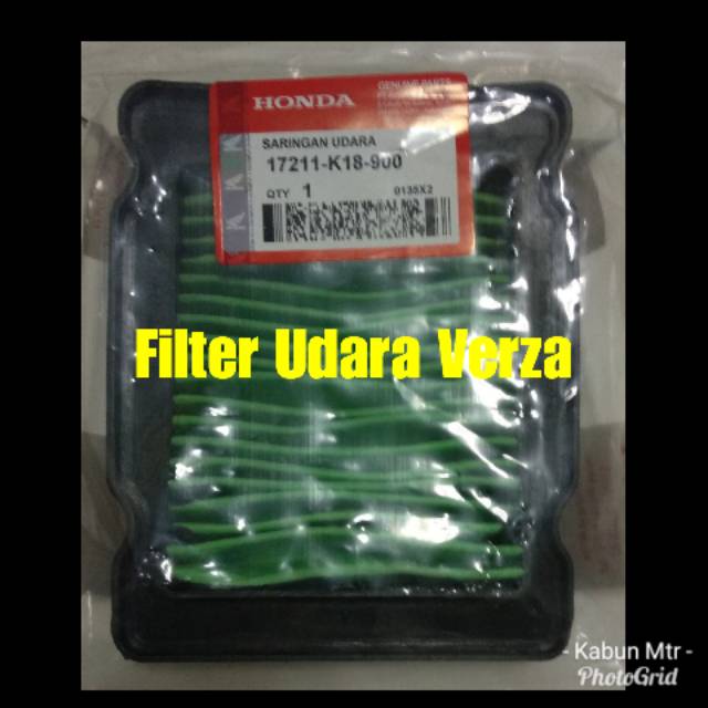 K18 Verza กรองอากาศ*