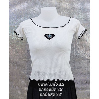 เสื้อยืดเข้ารูป SAD SOUL (C578) แขนสั้น