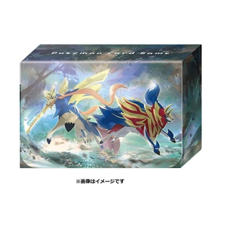 [พร้อมส่ง] [Pokemon Center Japan] Double Deck Case (Japan) Zacian &amp; Zamazenta ของแท้