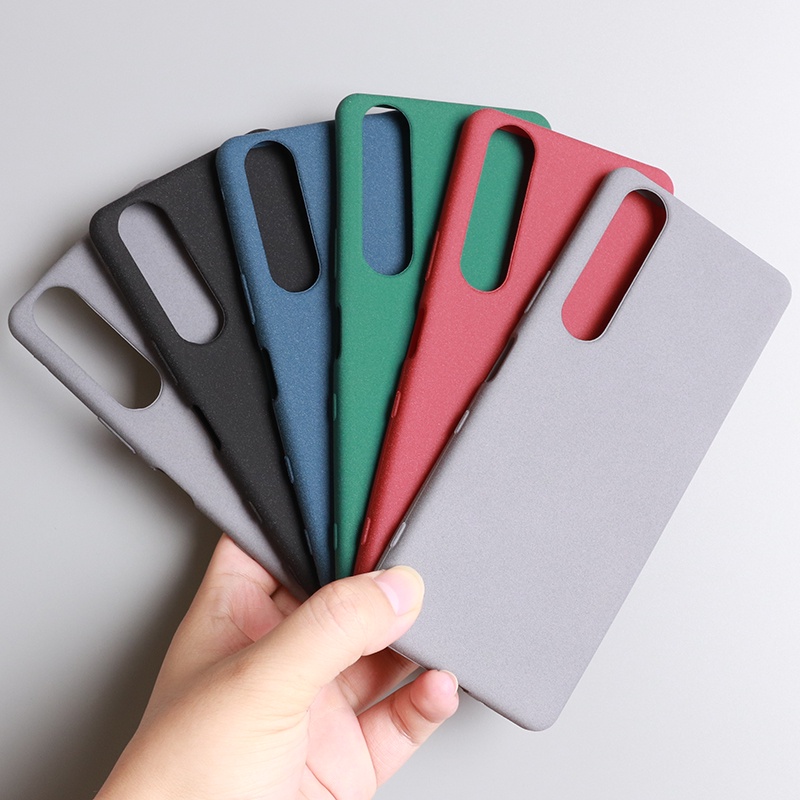<เคสโทรศัพท์ + กระจกนิรภัย Tpu แบบนิ่มสําหรับ Sony Xperia 1 5 10 Xperia10 II III
