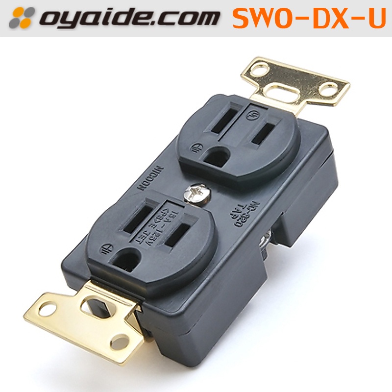 ของแท้ปลั๊กผนัง OYAIDE SWO-DX-U receptacle with silver + rhodium plating wall outlet แถมฝาครอบ / ร้าน All Cable