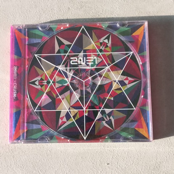 2NE1 - FINAL อัลบั้ม Crush PINK EDITION COME BACK HOME CD CL DARA MINZY BOM