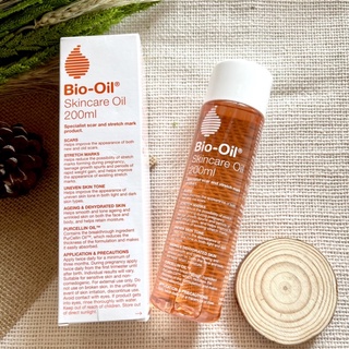 Bio oil 200ml ไบโอออย 200มล.ออยทาผิว แท้100% ผิวแตกลาย แห้งกร้าน