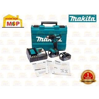 Makita ชุด SET สว่านไขควงไร้สาย 18V DDF483RFE แบต 3.0Ah x 2ก้อน   BL #NT