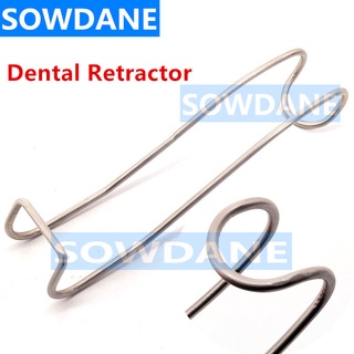 1 piece Dental Lip And Cheek Retractor Mouth Opener Gag Sternberg Retractor Restorative Dental  Instrument Double End