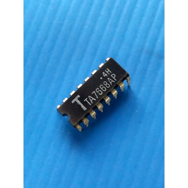 IC ไอซี เบอร์ TA7668BP 16ขา (054)