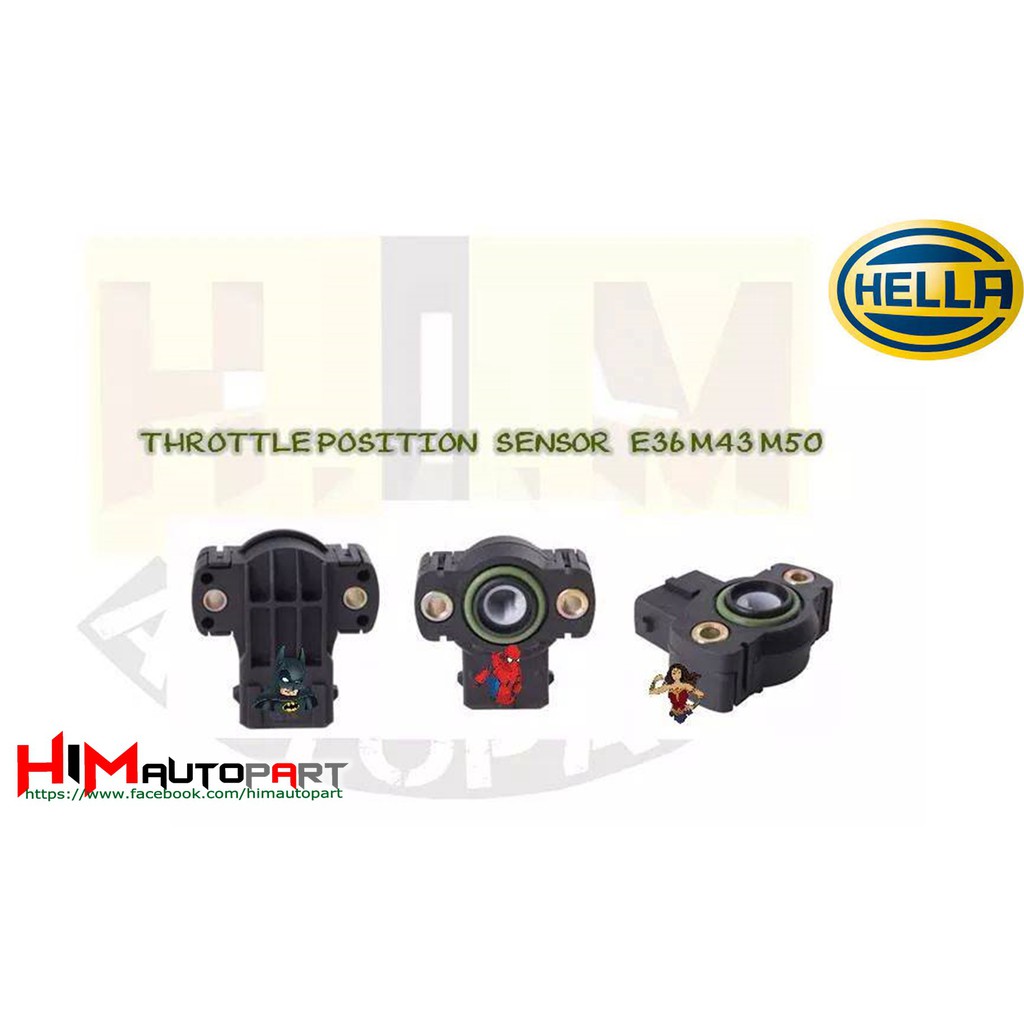 สวิทซ์ปีกผีเสื้อ BMW E36 M43 THROTTLE POSITION SENSOR BMW M43 E36