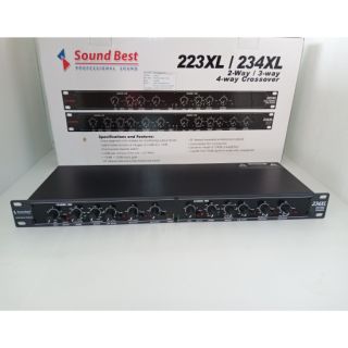 ครอส3ทาง Sound-best รุ่น234XLสีดำเสียงดีทนทาน