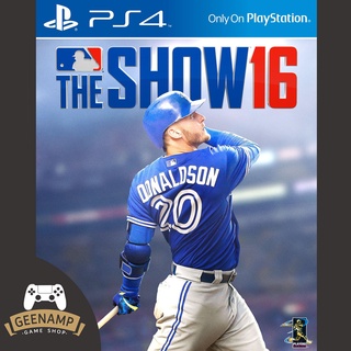 (โค้ดshopee 20DDXTRA915 ลด20%) PS4 [มือ1] MLB THE SHOW 16 (R3/ASIA) # Baseball #  THE SHOW16 # 2016