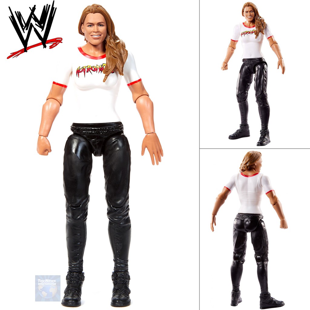 Model Figma งานแท้ ฟิกม่า Figure ฟิกเกอร์ โมเดล Mattel WWE นักมวยปล้ำ Ronda Rousey รอนดา โรสซี Toy W