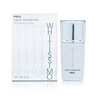 Pola Whitissimo Liquid White (โพลา ไวท์ทิสสิโม่ ลิควิด ไวท์) / รองพื้นผสมกันแดด (SPF20 PA++++) 30 ml.