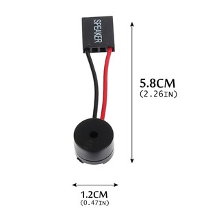 ลำโพง bios (buzzer) ใช้สำหรับต่อบนเมนบอร์ด ให้มีเสียงดัง