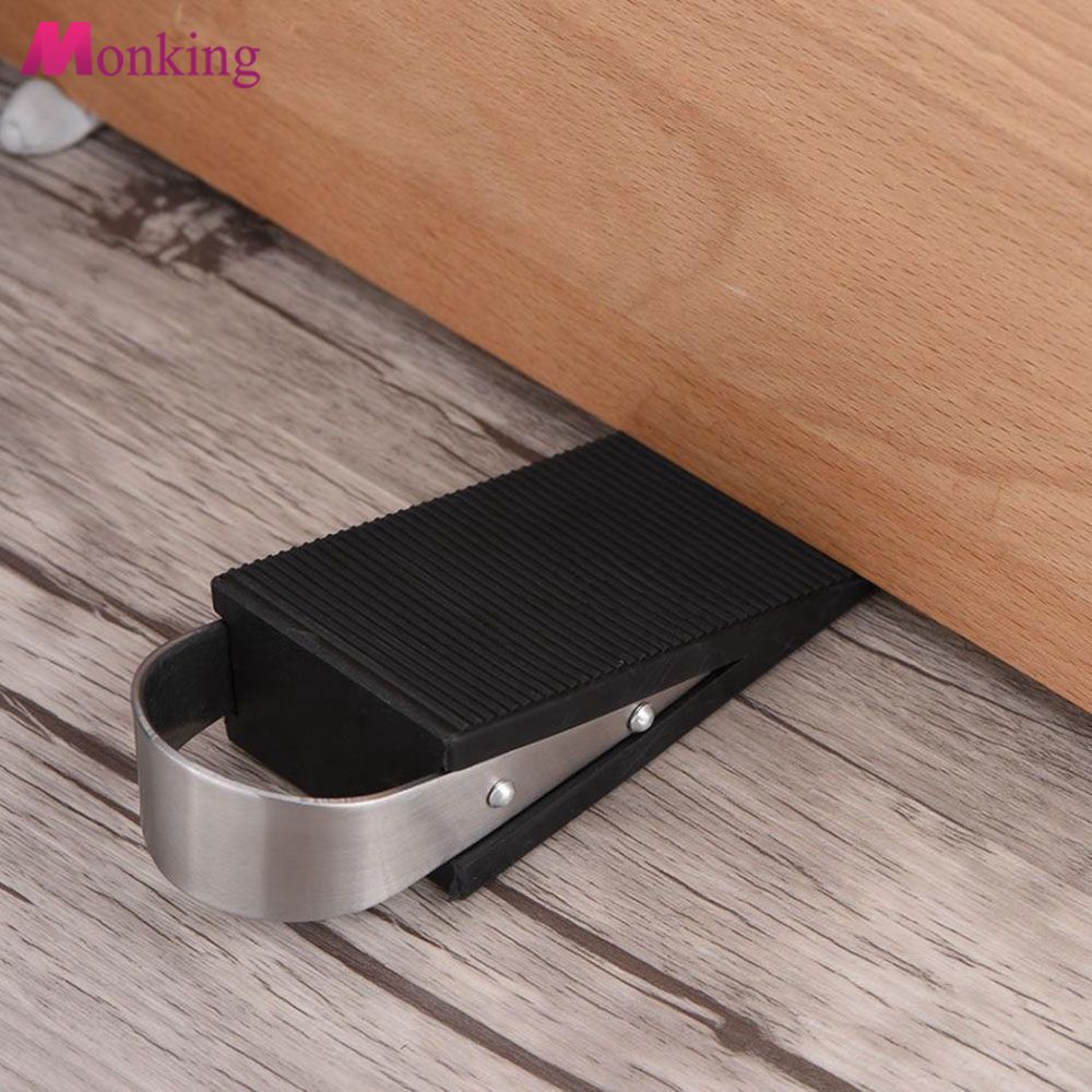 Rubber Door Stopper Cover And Hooks Protection Block Wind Dust
