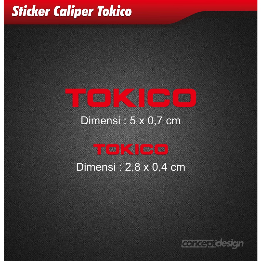 สติ๊กเกอร์ตัด Tokico