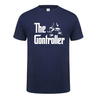 [COD]เสื้อยืดแขนสั้น ผ้าฝ้าย พิมพ์ลาย Air Traffic Controller แฟชั่นสําหรับผู้ชายS-5XL