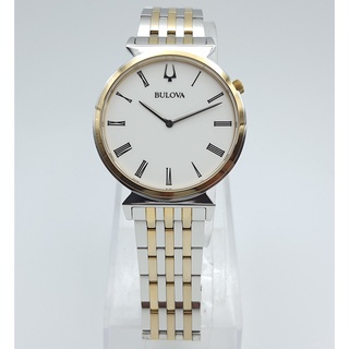 นาฬิกา BULOVA MENS 98A233 REGATTA SLIM 38 MM QUARTZ (สภาพใหม่) ไม่มีรอย