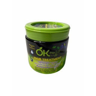 OK HERBAL โอเค เฮอเบิล..Hair Treatment ครีมนวดผม!! กระปุกสีเขียว 1กระปุก/บรรจุ 500ml ราคาพิเศษสินค้าพร้อมส่ง!!