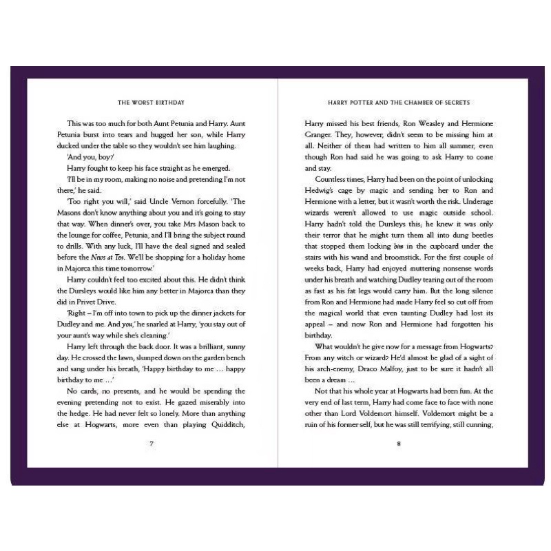 Harry Potter 8-Book Set ,English Novels by J.K. Rowling | แฮร์รี่ พอตเตอร์ ครบชุด 8 เล่ม นิยายภาษาอังกฤษ ราคา ถูกที่สุด ดีลบีเคเค แกลเลอรีภาพที่ 7