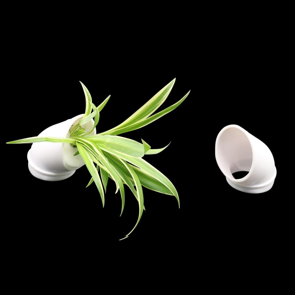30 ชิ้น DIY Hydroponic ลําไส้ใหญ่ถ้วยดอกไม้คอนเทนเนอร์พืช Grow หม้อถ้วย Hydroponics แนวตั้ง Tower กระถางต้นไม้อุปกรณ์เสริม