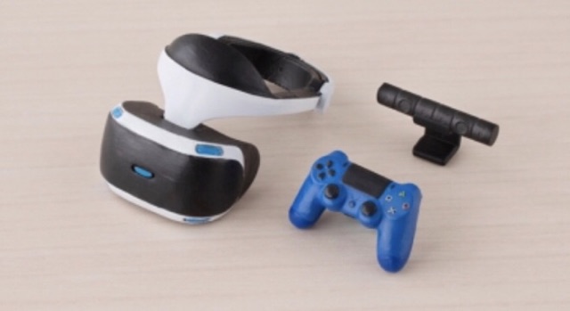 New Playstation 4 Playstation Vr 4 Miniature Gashapon Figure Full Set Collectibles Karibu Travels Animation Art Characters