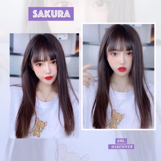 วิกผมรุ่น sakura ราคา 690 บาทส่งฟรี