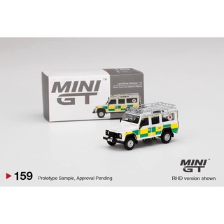 MINI GT 1:64 Land Rover Defender 110 British Red Cross Search &amp; Rescue