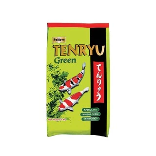 Tenryu Green เทนริว กรีน อาหารปลาคาร์ฟ ชนิดลอยน้ำ เม็ด L ลอยน้ำ (4มม.) ขนาด 7 ก.ก. จำนวน 1 ถุง