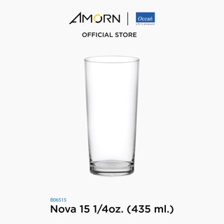 AMORN - (Ocean) B06515 Nova  [ บรรจุ 6 ใบ ]- แก้วโนวา ดริ๊งเเวร์ โอเชี่ยนกลาส 15 oz. ( 435 ml.)