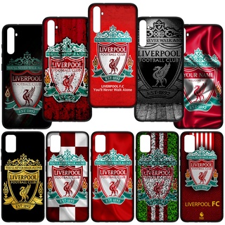 เคสโทรศัพท์ซิลิโคน Tpu แบบนิ่ม ลายโลโก้ฟุตบอล Liverpool สําหรับ Realme C2 C3 C12 C15 C25 RealmeC2 Realme C25s EE-DB27