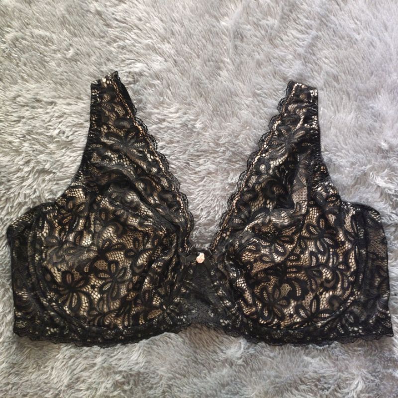 BIG CUP JUMBO FOAMLESS WIRE BRA 46DD / 46E