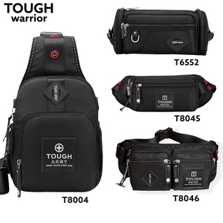 กระเป๋า Messenger กระเป๋าสะพายข้าง กระเป๋าคล้องคอ หรือ ใส่กับ สายเข็มขัด งานแท้จาก TOUGH warrior