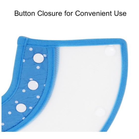 ปลอกคอกันเลีย สำหรับสัตว์เลี้ยง สุนัข แมว ลำโพงหมา ลำโพงแมว มีหลายขนาด ป้องกันการกัด ขอบเป็นผ้านุ่ม / Elizabethan collar - รูปที่ 4