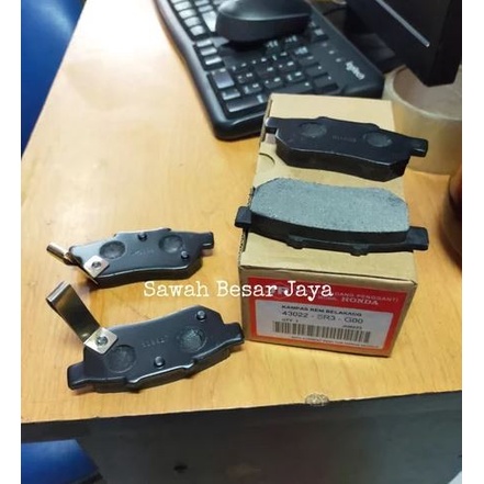 ผ้าเบรคหลังผ้าใบ Jazz GD3 S RS GE8 City GD8 GM2