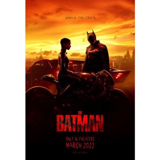 The batman2022-เสียงไทยมาสเตอร์-เสียงอังกฤษบรรยายไทยdvdแผ่นพร้อมปกซอง