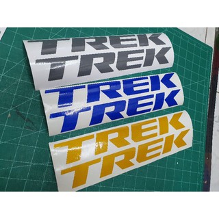 🌈สติ๊กเกอร์​ TREK มีหลายสี สั่งได้เลย ติดเฟรม ติดท้ายรถ ติดก…