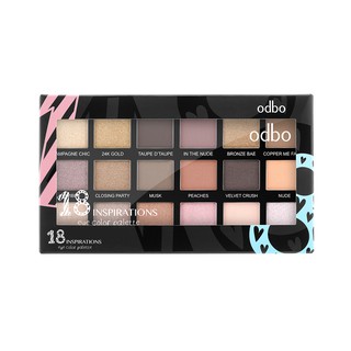 Odbo โอดีบีโอ เอททีน อินซพิเรชั่นส์ อาย คัลเลอร์ พาเลท OD273