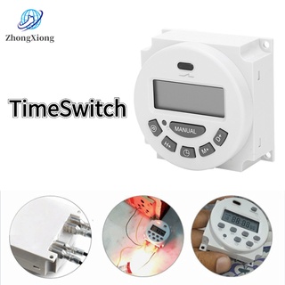 Zhongxiong Time Switch L701 ดิจิตอลจับเวลาอิเล็กทรอนิกส์สําหรับอุปกรณ์อิเล็กทรอนิกส์ 220V