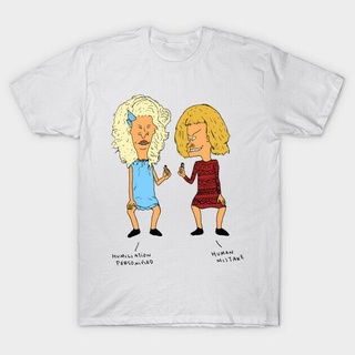 เสื้อแฟชั่นคุณภาพสูง Beavis Mattel Butthead Zamolodchikova Trixie และบุคลิกภาพของ Katya Prnited R1F