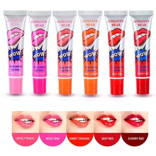 ลิปทินท์ กันน้ำ แบบลอกออก ติดทนนาน Waterproof Long-Lasting Peel-off Lip Tin