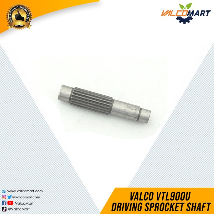 Valco VTL 900U รถแทรกเตอร์ขนาดเล็ก VTL900U อะไหล่เพลาเฟืองขับรถ