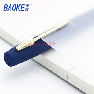ปากกาเจล ยี่ห้อBAOKE รุ่นPC1848 ขนาดเส้น 1.0 mm หมึกสีน้ำเงิน /ดำ/แดง มีปลอกด้ามยาง(ราคาต่อกล่อง/12ด้าม)#ปากกาเจล