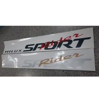 สติ๊กเกอร์แบบดั้งเดิมติดรอบคัน TOYOTA Sport Rider (3) ติดรถ แต่งรถ sticker SR5 LIMITED 4WD GOA BODY Commonrail