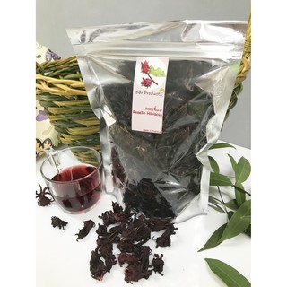 ดาร์โปรดักส์ กระเจี๊ยบแดงอบแห้ง ชากระเจี๊ยบ 100กรัม l Roselle Hibiscus Herbal Tea 100g (Dar Products)