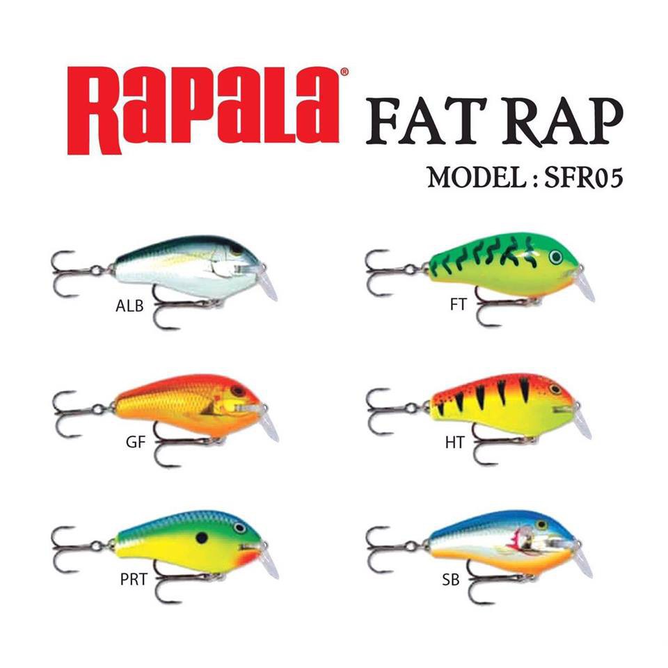 เหยื่อปลอม Rapala Shallow Fat Rap