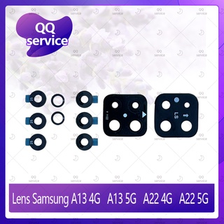 Lens Samsung A22 5G อะไหล่เลนกล้อง กระจกเลนส์กล้อง กระจกกล้องหลัง Camera Lens (ได้1ชิ้น) อะไหล่มือถือ QQ service