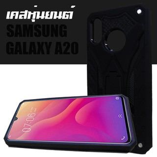 ACT เคส  Samsung Galaxy A20 / SM-A205 / ซัมซุง กาแล้คซี่ เอ 20 ขนาดจอ 6.4 นิ้ว  ชนิด ฝาหลัง กันกระแทก    ตั้ั้้งได้